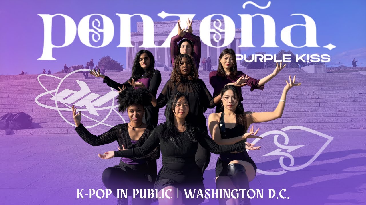 [K-POP DANCE COVER] PURPLE KISS (퍼플키스) ‘Ponzona’ ONE TAKE by District K | Washington D.C