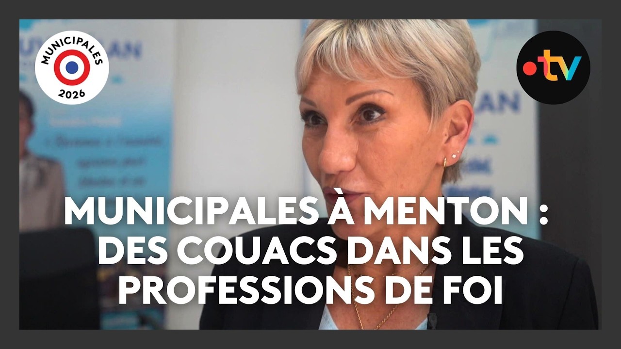 Municipales à Menton : des couacs dans les professions de foi