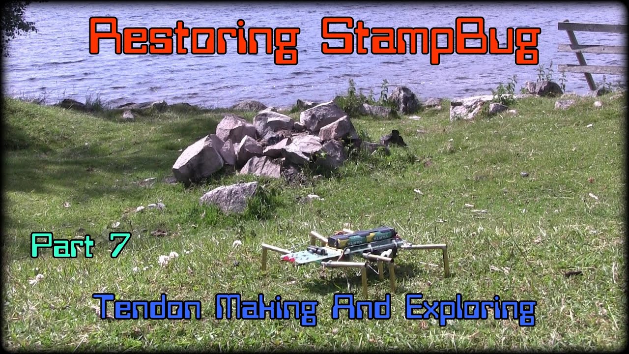 Restoring StampBug - Part 7 - Tendon Making And Exploring
