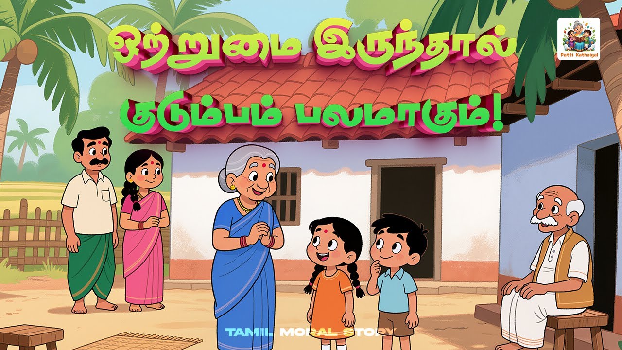 சின்ன வீடு, பெரிய சந்தோஷம் | Small House, Big Happiness | Tamil Moral Story | Patti Kathaigal