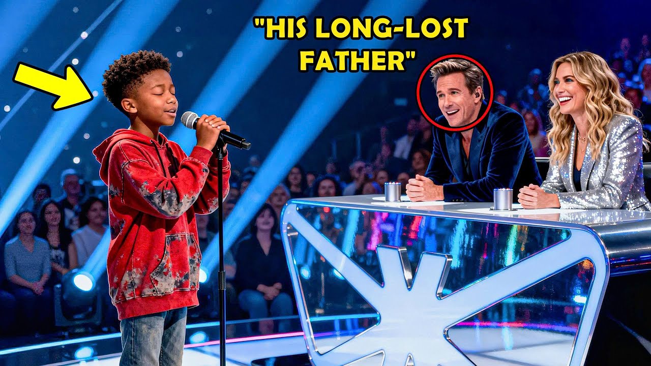 Black Boy Sings at Talent Show to Pay Mom's Surgery, Not Knowing the Judge Is His Father