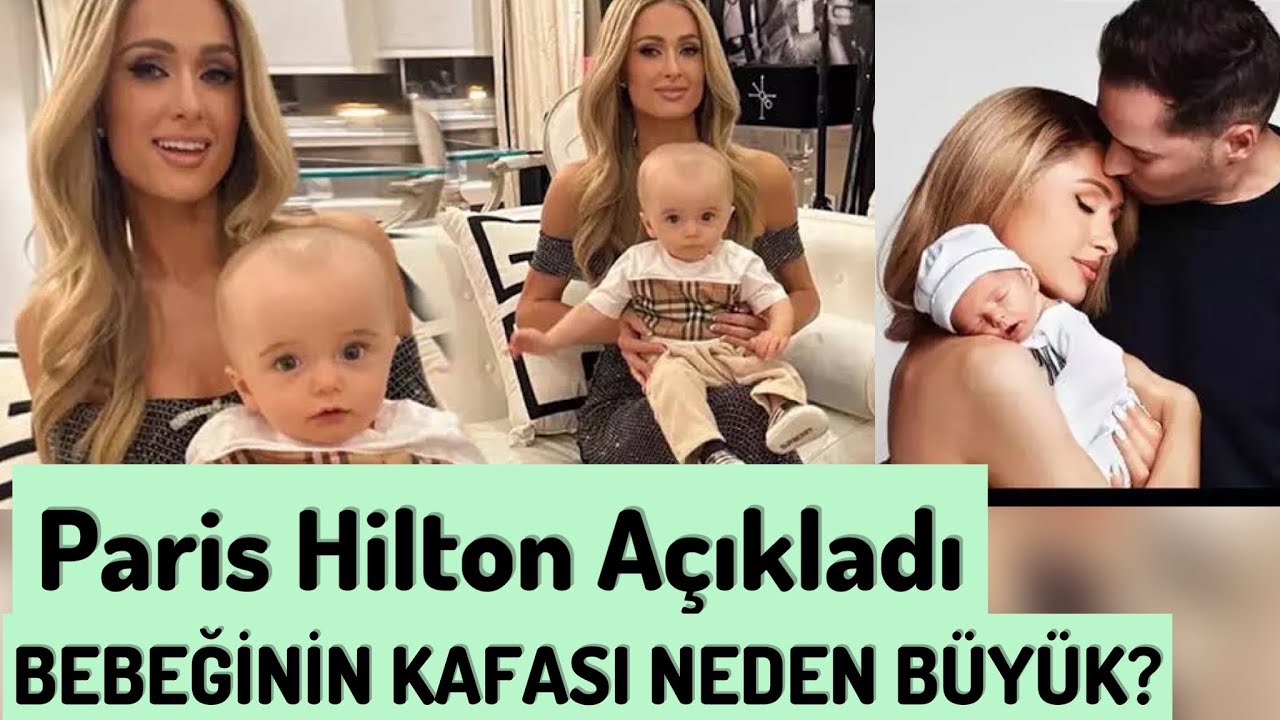 Paris Hilton bebeği Oğlunun Görüntüsüyle Dalga Geçenlere Ağızlarının Payını Verdi
