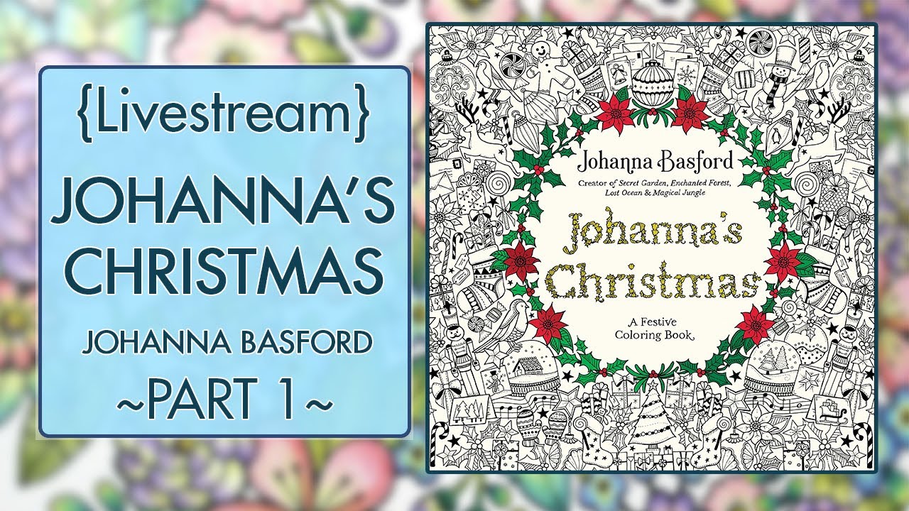 {LIVESTREAM} Part 1 ~ Johanna's Christmas ~ Polychromos ~ !etsy
