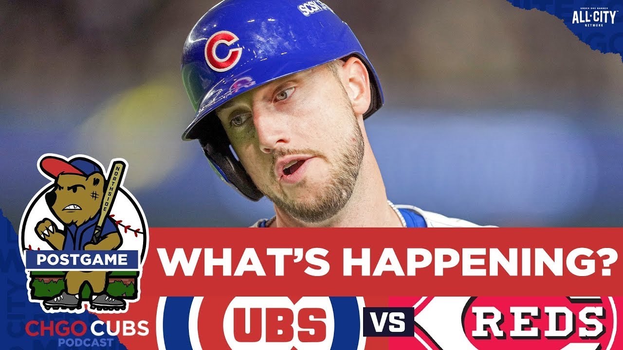What’s Wrong with the Cubs Offense? LOSE Series to Reds! | CHGO Cubs POSTGAME Podcast