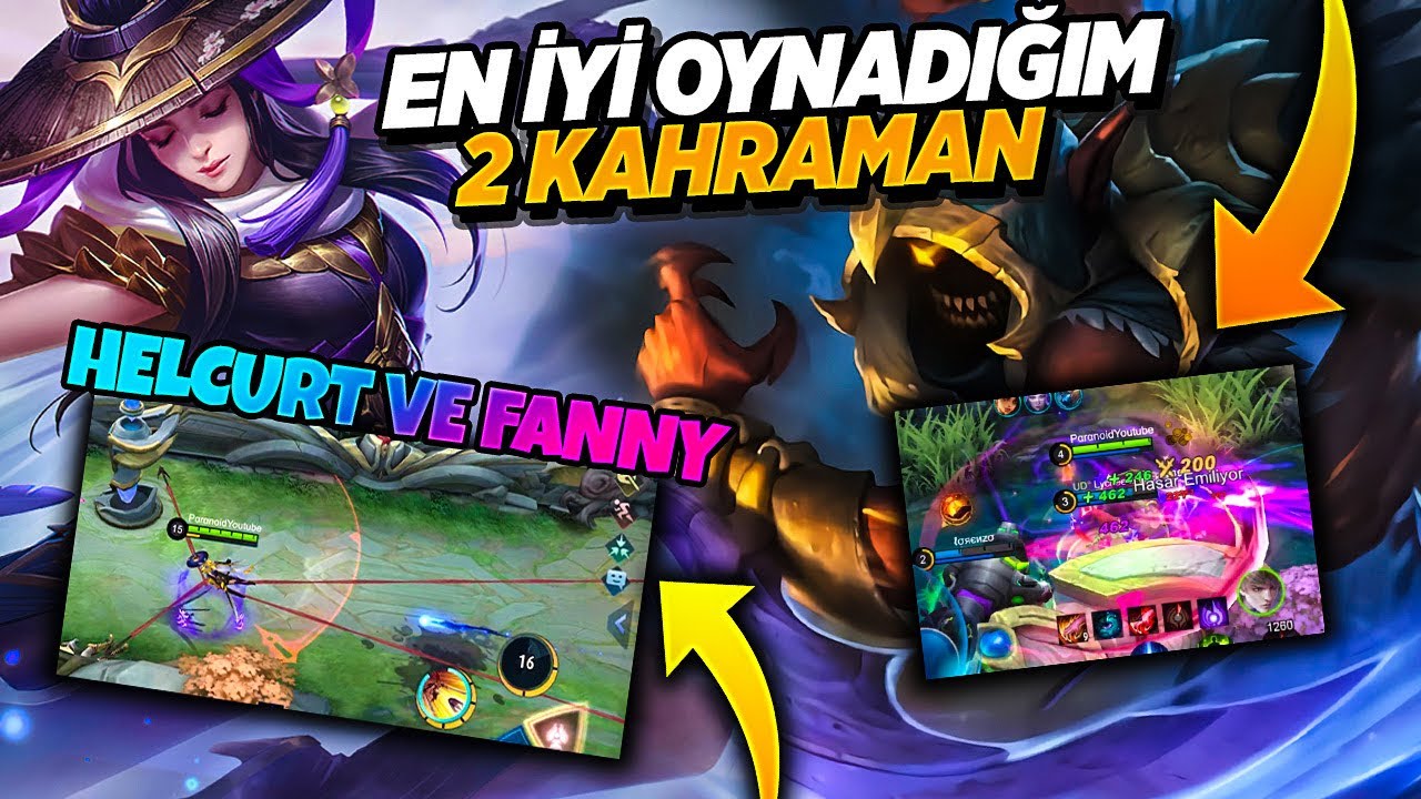 AH SİZ FANNY VE HELCURT HER ŞEYİMSİNİZ | Mobile Legends