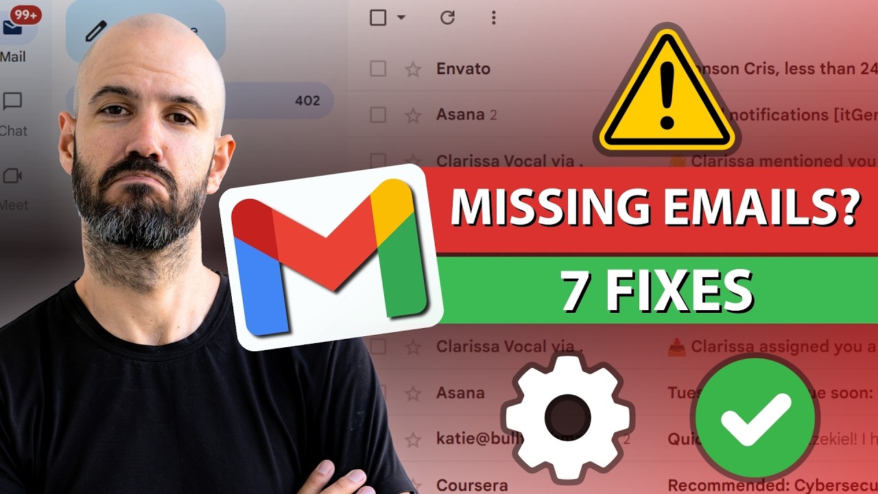 Gmail не получает письма? 7 способов исправить [2025]