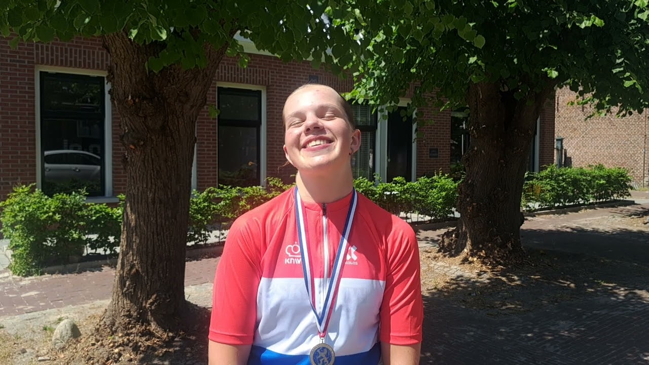 Britt Jeucken Nederlands kampioene junior-vrouwen