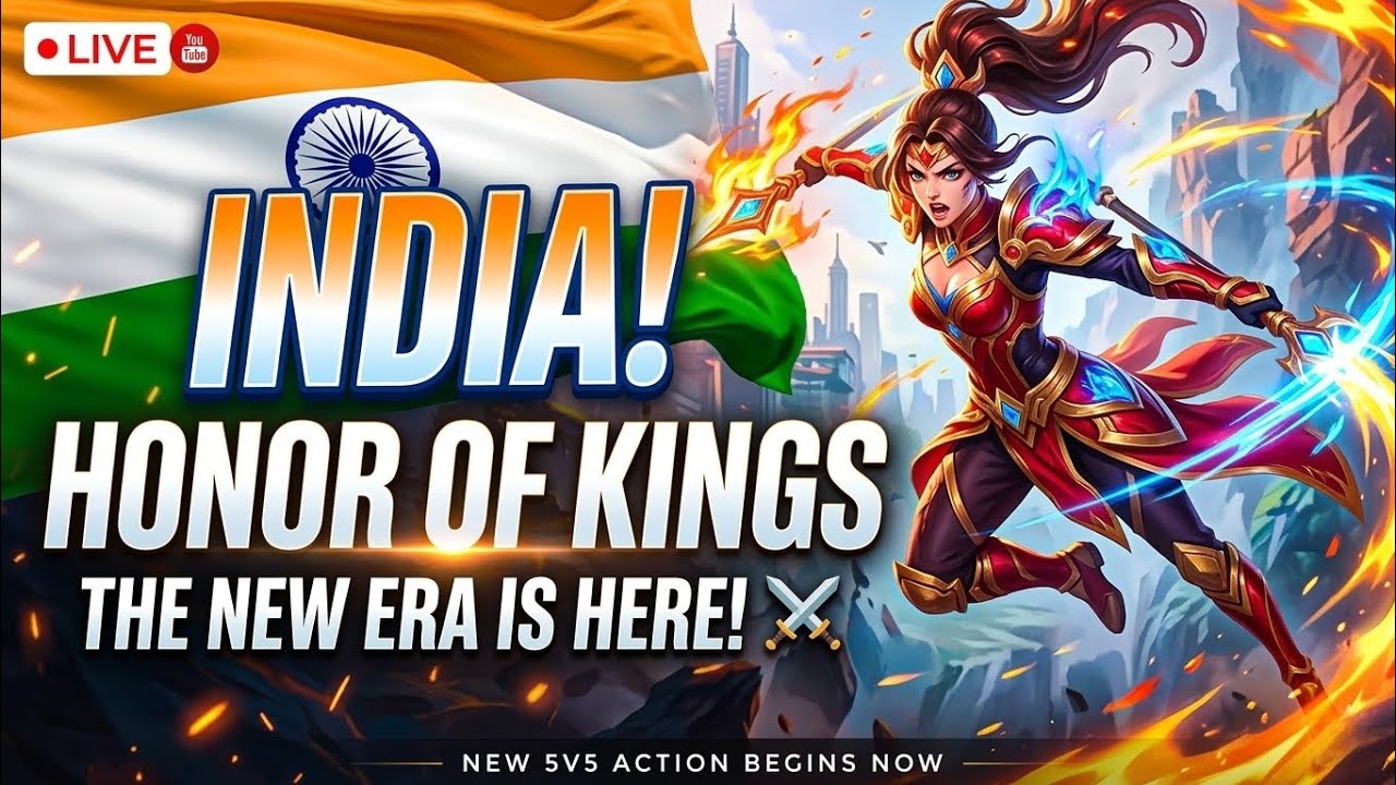 The New Era of MOBA in India: Honor of Kings Official Launch! 🔥