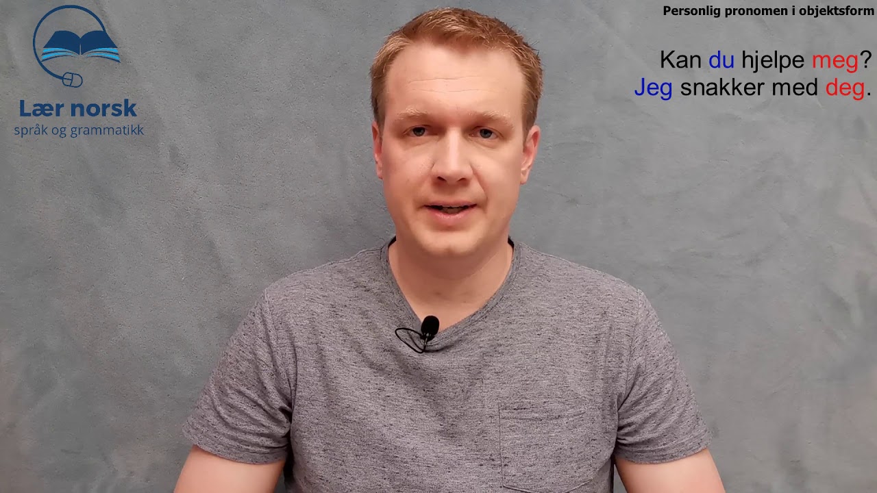 Pronomen i objektsform