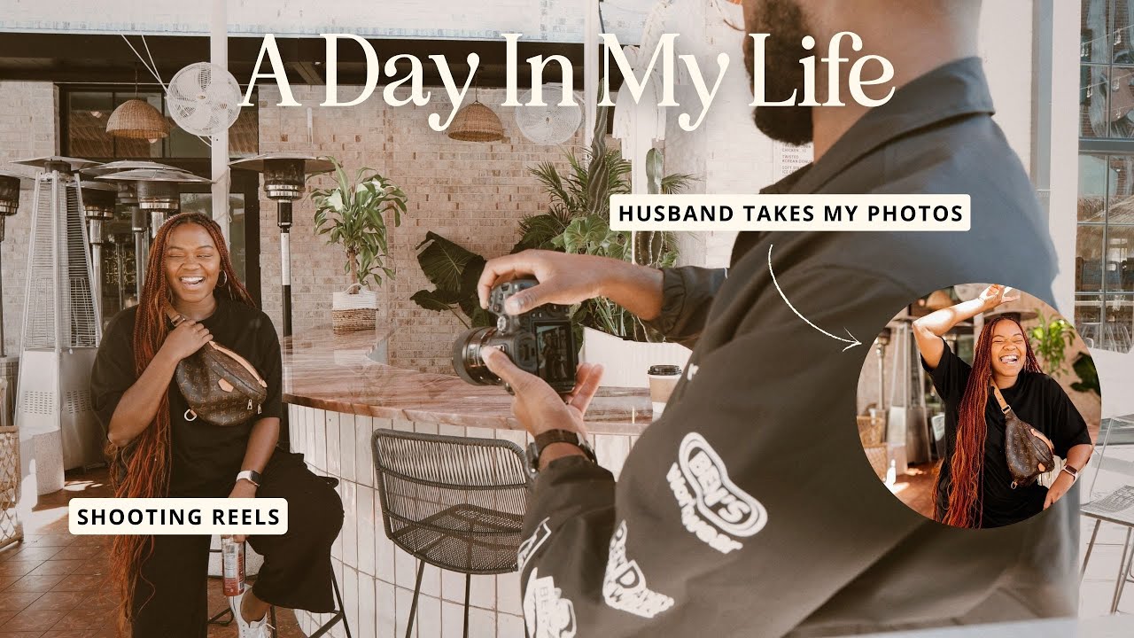 Day In The Life VLOG: BTS Batch Creating Content & Husband Taking My Photos | Being Marrica