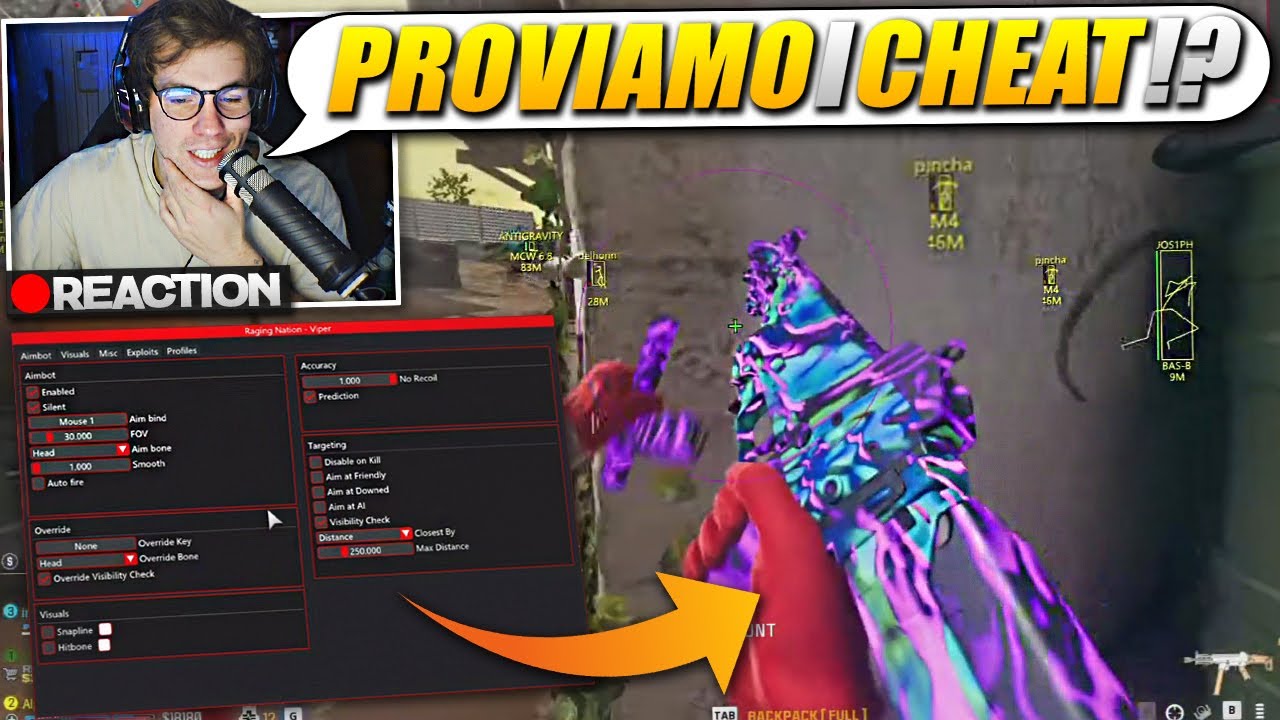 REAGISCO al CHEATER PIÙ POTENTE di WARZONE 3 con AIMBOT, WALLHACK e SILENT AIM… PROVIAMO i CHEAT?!