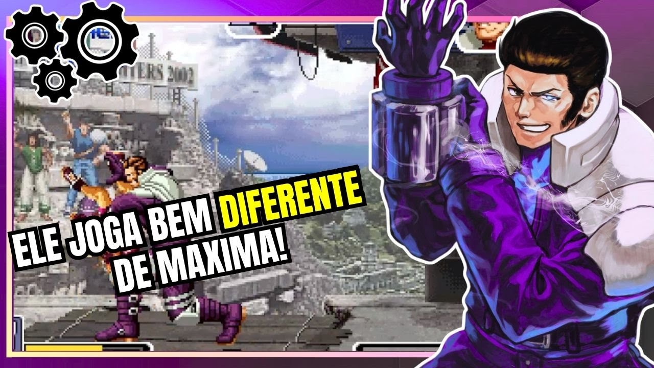 KOF 2002 ENFRENTEI UM OPONENTE COM UM MAXIMA BEM FORTE!