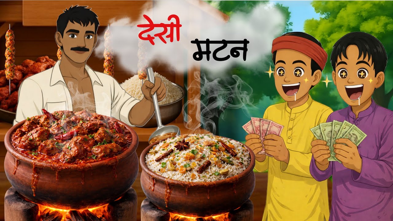 बिहार की स्पाइसी मटन थाली | Bihar ka spicy mutton| Hindi story | Hindi kahani | Story | Desi Mutton