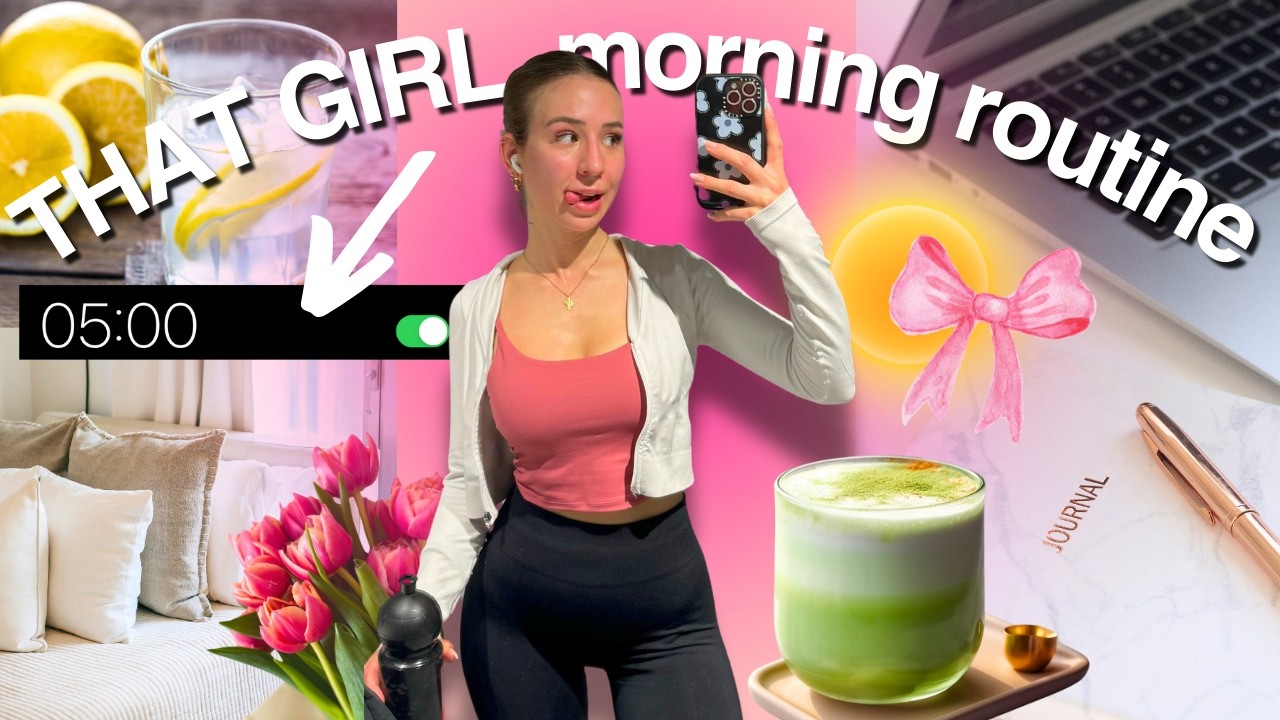 5 UHR MORNING ROUTINE 🎀 🍵👟 toll oder toxisch? Cali Kessy