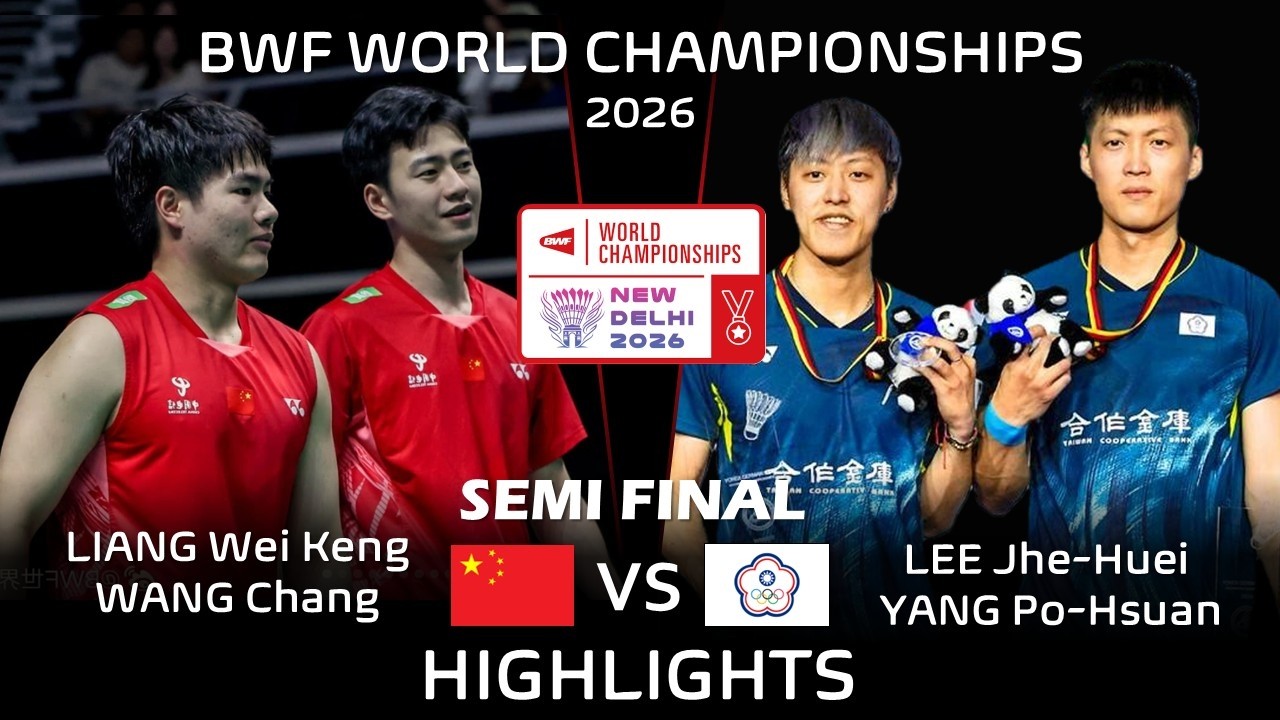 SUPER RALLY‼️LIANG Wei Keng / WANG Chang vs LEE / YANG | World Championships 2026 Badminton
