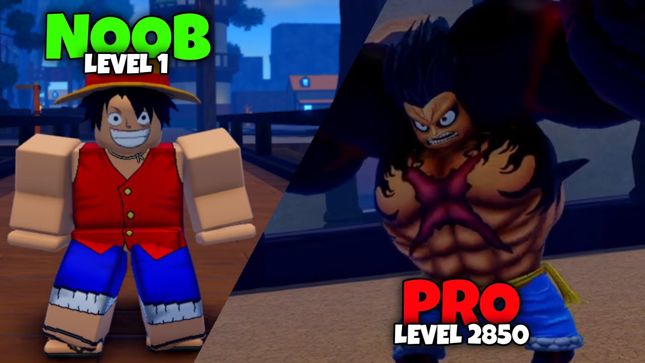 Noob to Pro Starting Over as Luffy and Reaching Max Level in Roblox Haze Piece!