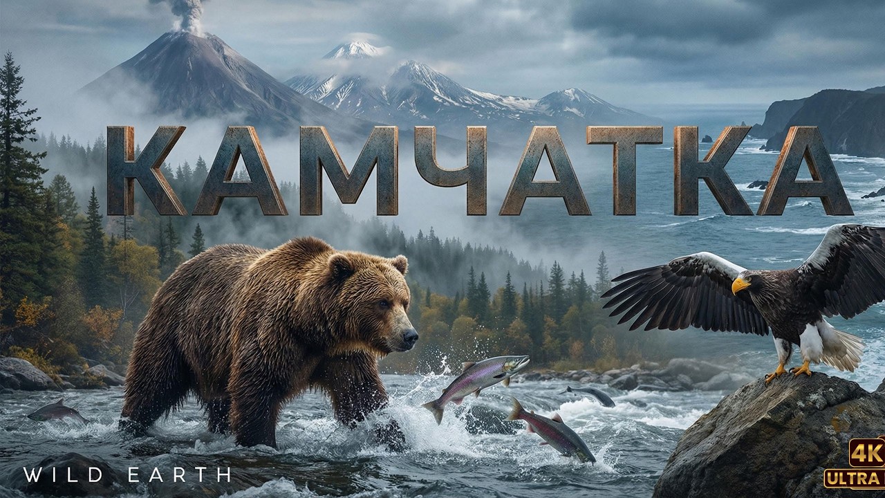 Дикая Камчатка. Империя Воды и Огня | WILD EARTH | Полный документальный фильм о дикой природе |