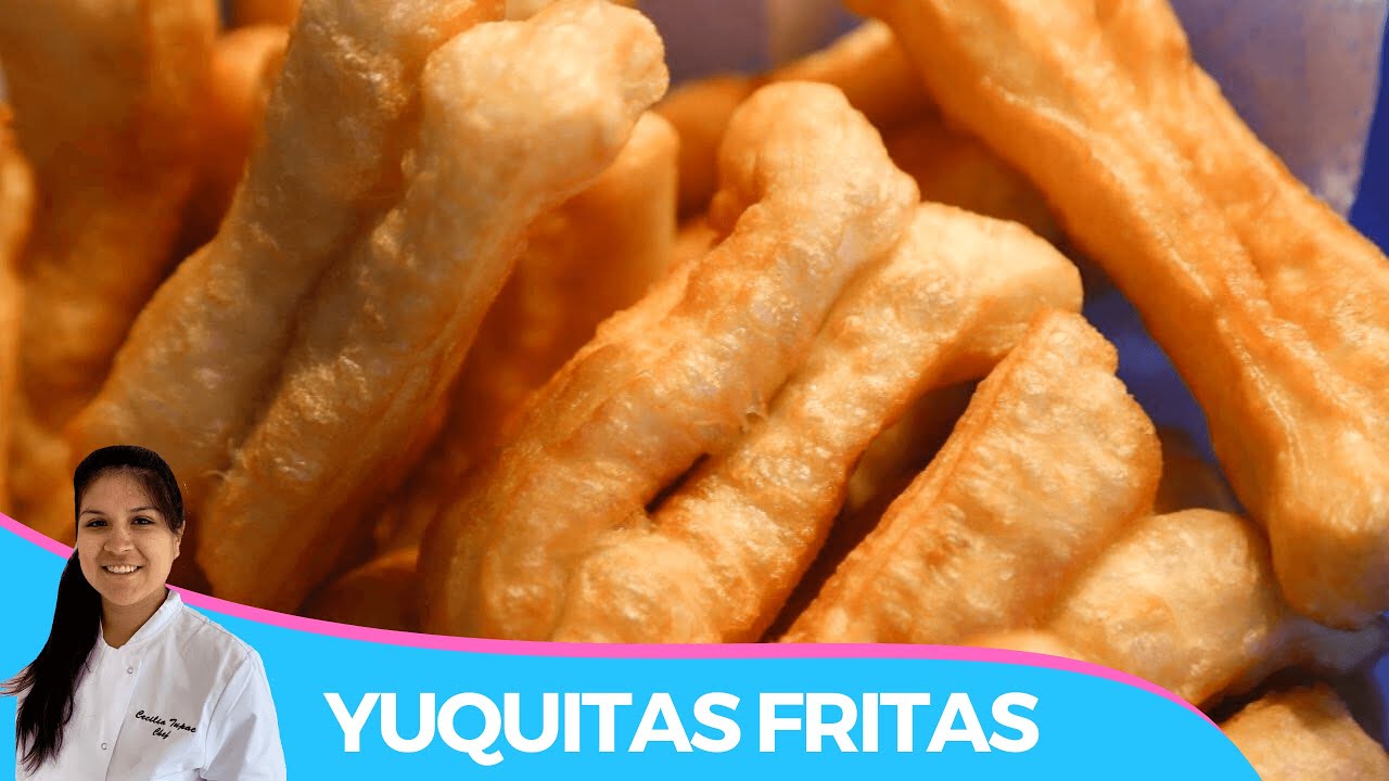 🇵🇪 YUQUITAS FRITAS CARRETILLERAS | RECETA PERUANA