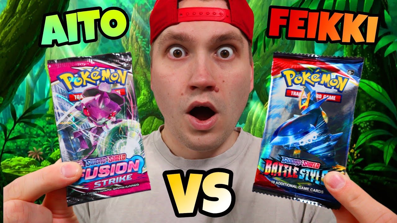 FEIKIT VS AIDOT POKEMON KORTIT!!