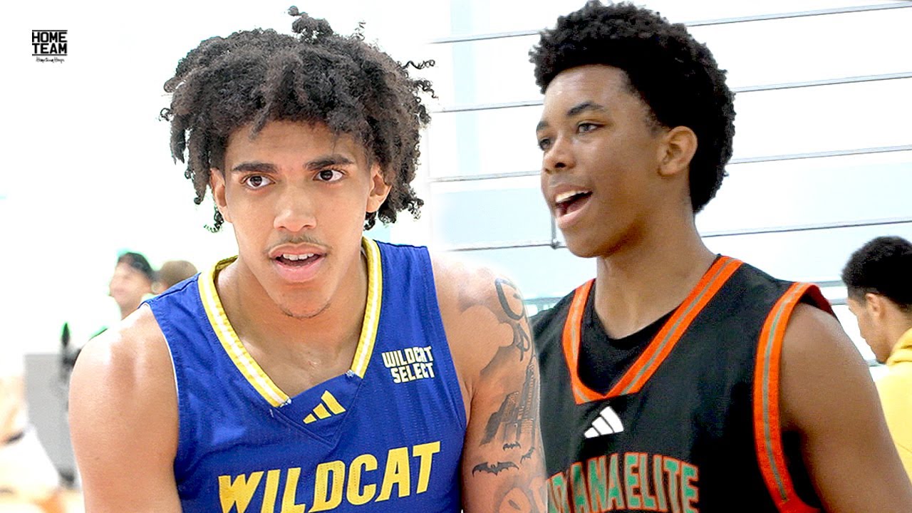 Taylen Kinney vs 5-Star Anthony Thompson Championship Game at Adidas 3SSB Earn Your Stripes