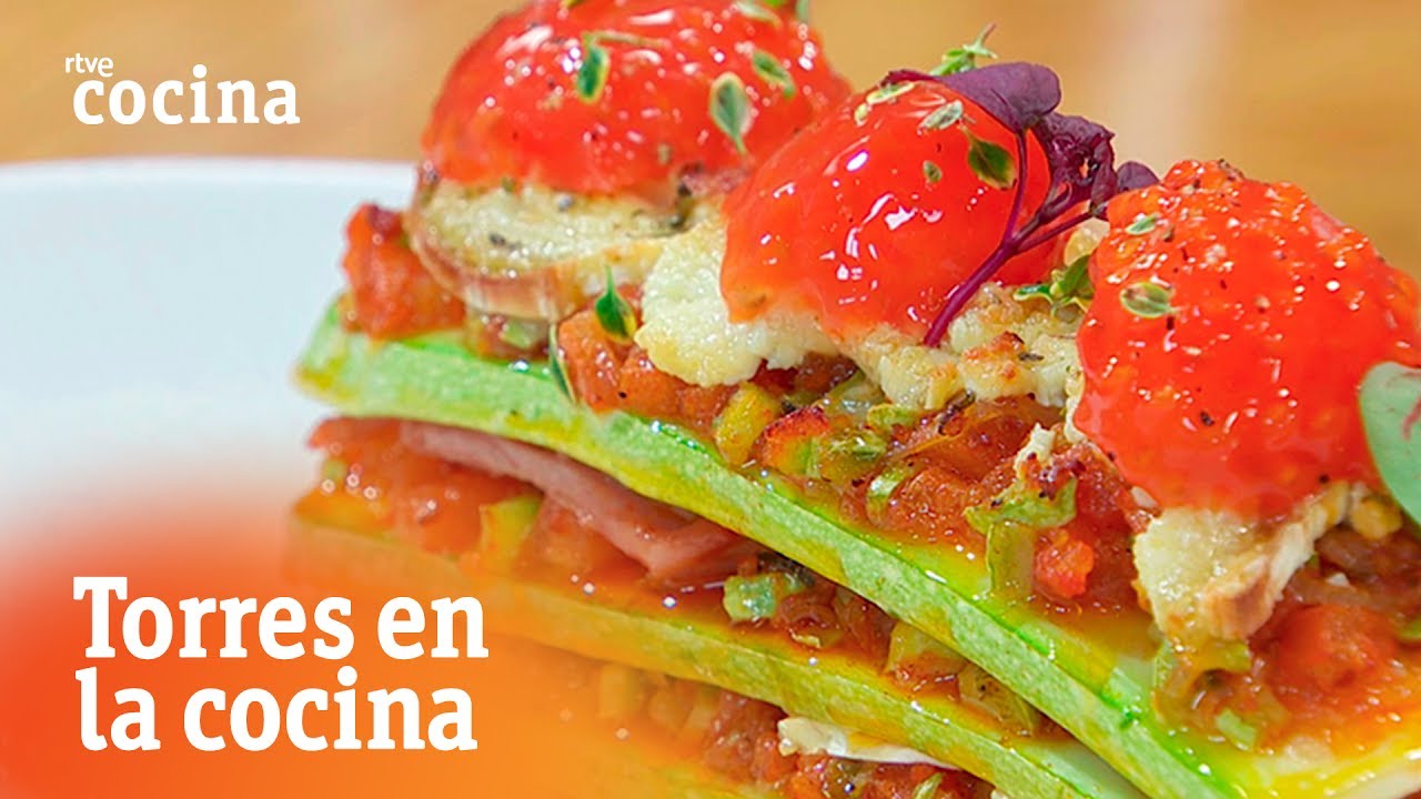 Milhojas de calabacín - Torres en la Cocina | RTVE Cocina