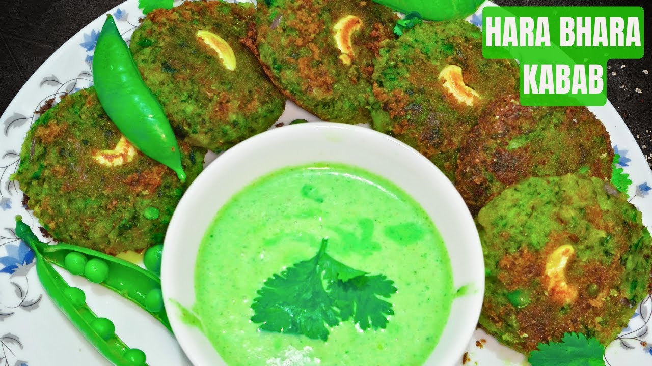हरा भरा कबाब | Hara Bhara Kabab Kaise Banaye | Green Veg Kabab | Easy Starter Recipe |