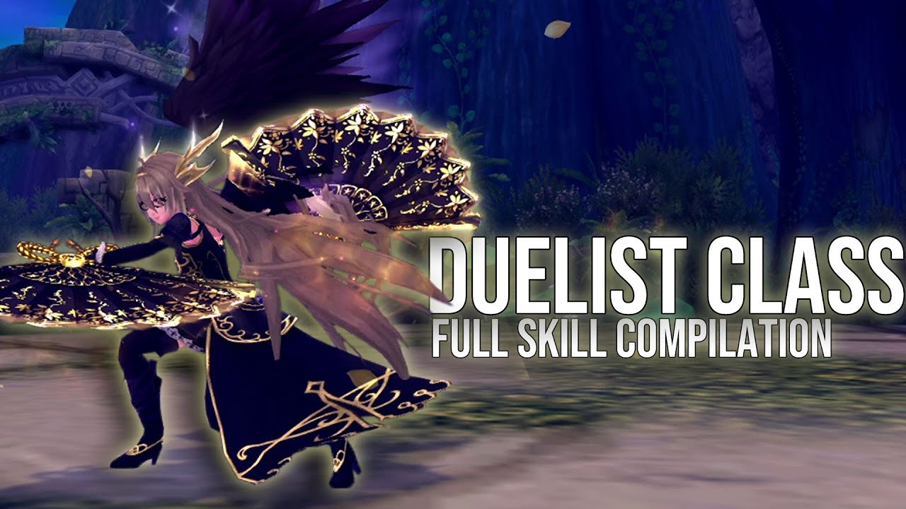 Aura Kingdom - Duelist Class All Skills & Combos