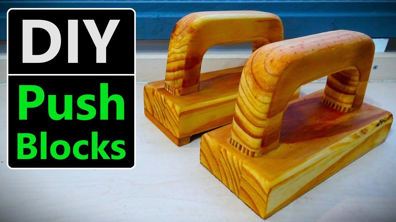 Making Simple Push Blocks for the Jointer / Planer