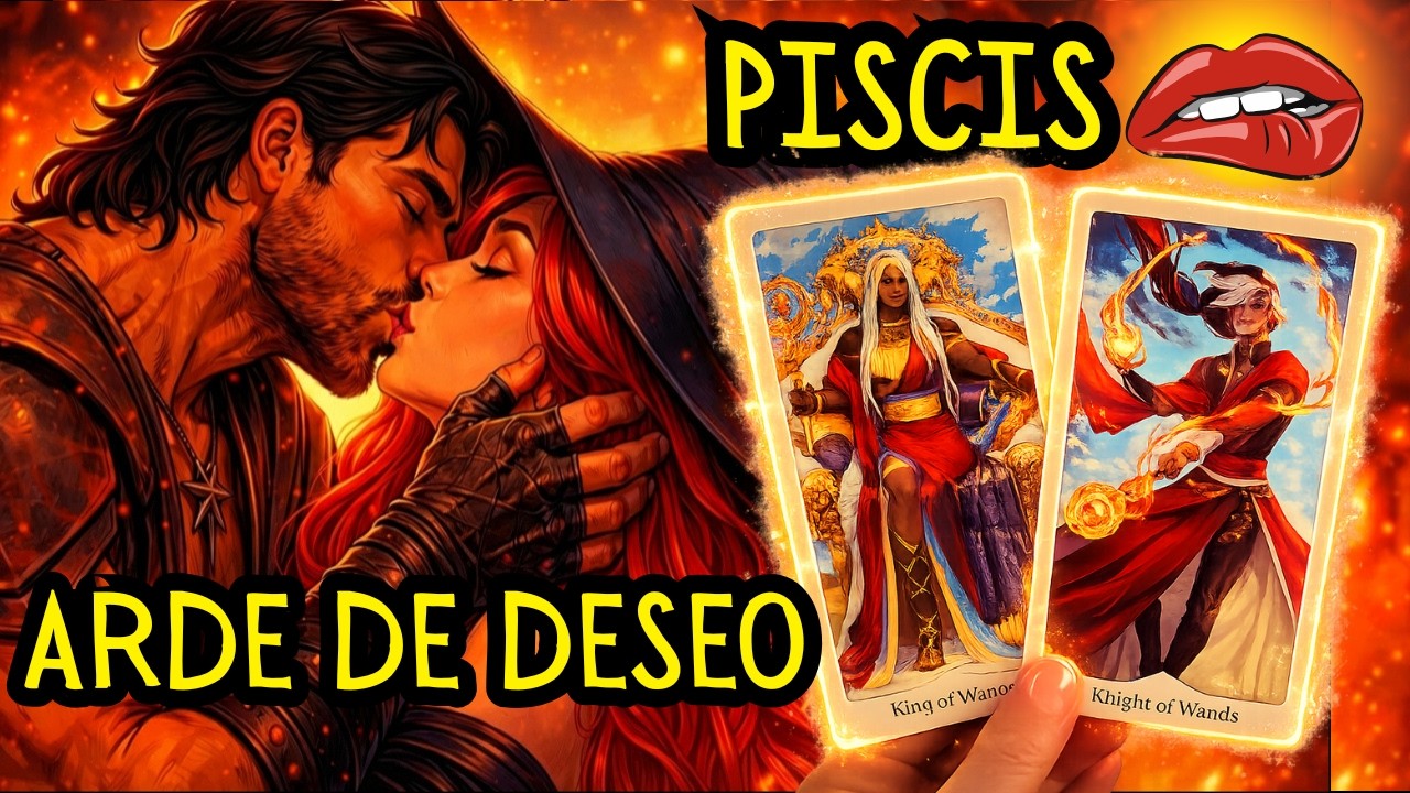 PISCIS 💘🔥NO AGUANTA MÁS , ARDE DE DESEO  POR TI💘🔥