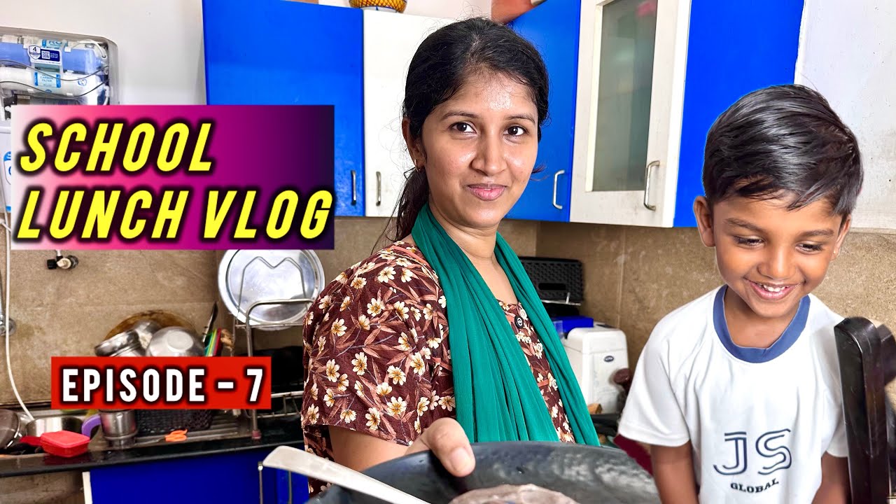 School-க்கு🏫 ஸ்பெஷல்😍 Lunch| Daily Routine vlog | saranareen vlogs #saranareen
