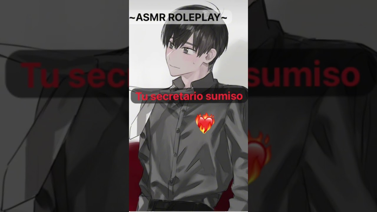 ASMR ROLEPLAY~Tu secretario sumiso~❤️‍🔥