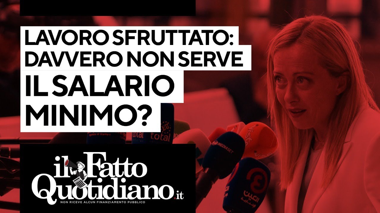 Le storie del lavoro sfruttato: davvero non serve il salario minimo?