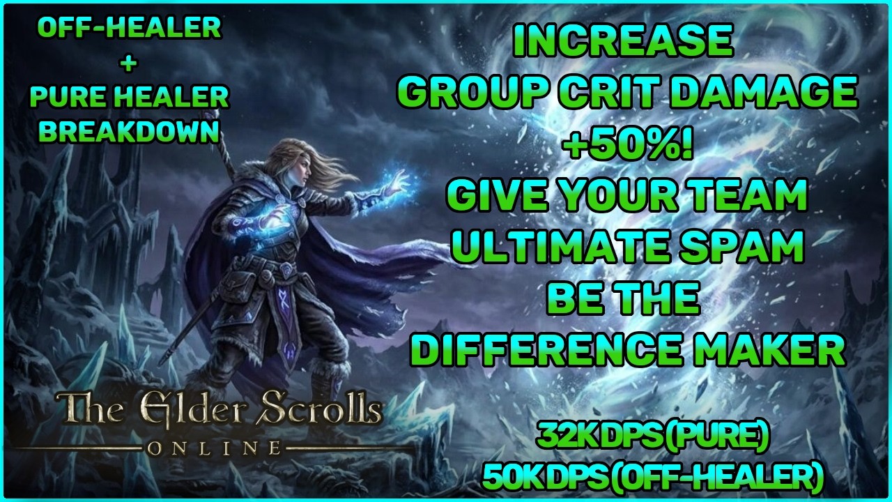 ❄️ESO Pure Warden Healer Build 2026❄️ | Season One (U50) PvE Healer Guide Off-Healer + Main Healer