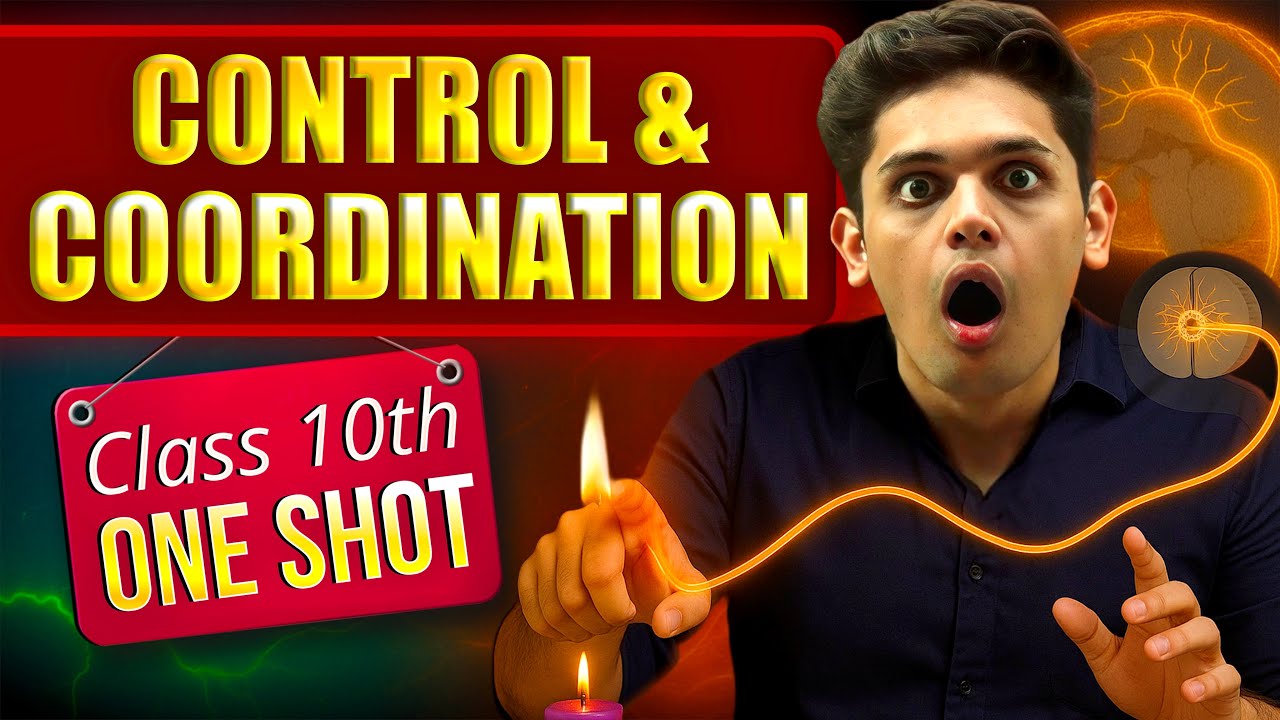 Control and Coordination 🔥| CLASS 10 Science | NCERT Covered| Prashant Kirad