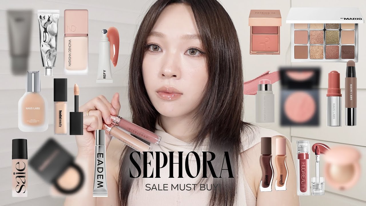 Sephora紅黑榜🔥打折買什麼? 超大型80樣彩妝試用報告💸必買清單&雷物警告 | heyitsmindy