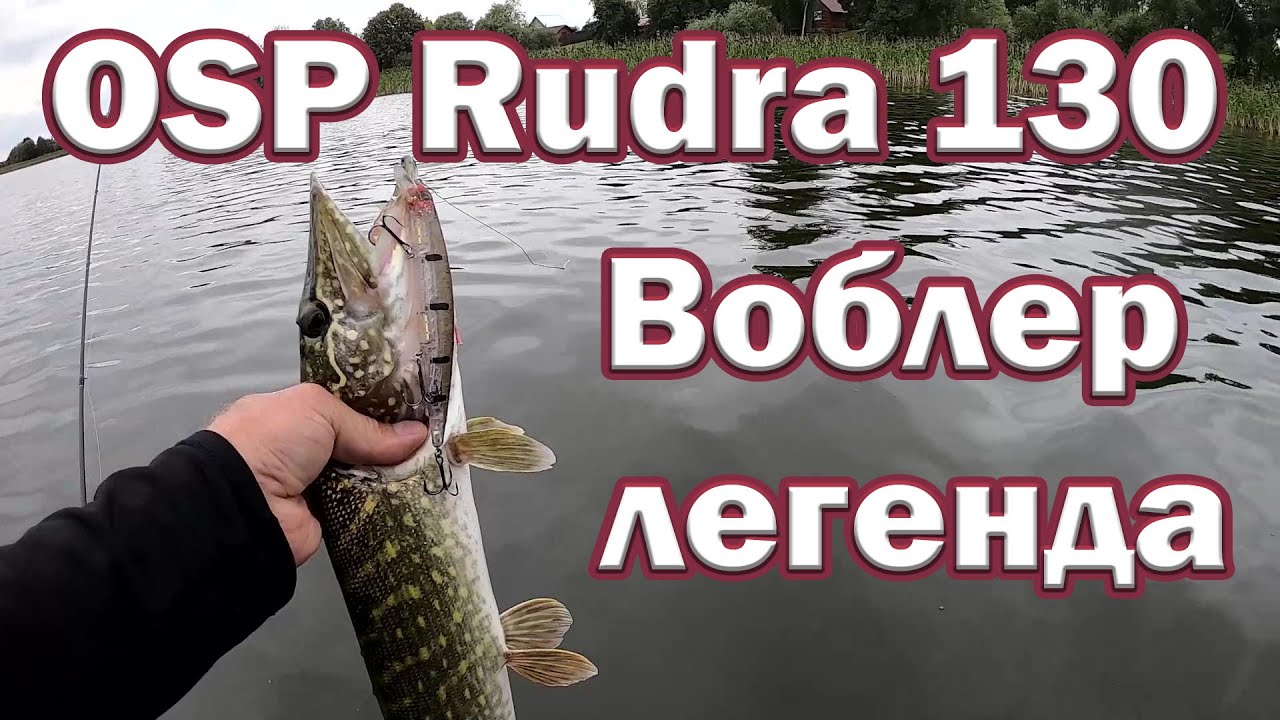 OSP Rudra 130 SP  Воблер Легенда!!! Лучший воблер для твичинга на щуку и окуня. Зачем Покупать ?