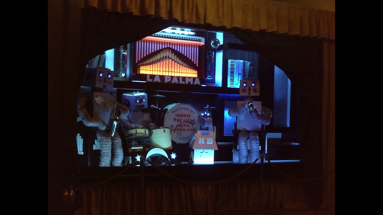Decap organ La Palma robot show - Audio