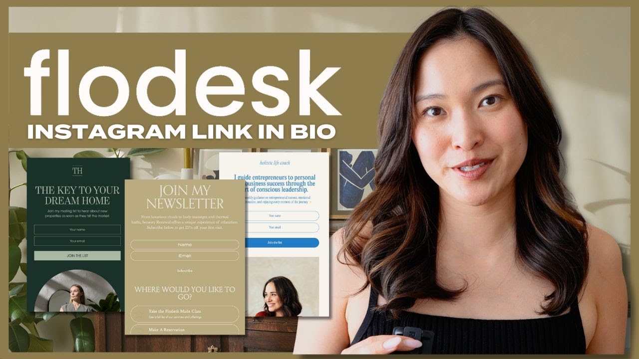 Flodesk Link in Bio Tutorial 2025 | Создайте фирменную страницу, которая расширит ваш список адре...