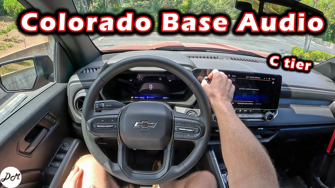 2023 Chevrolet Colorado – 6-speaker Base Sound System Review
