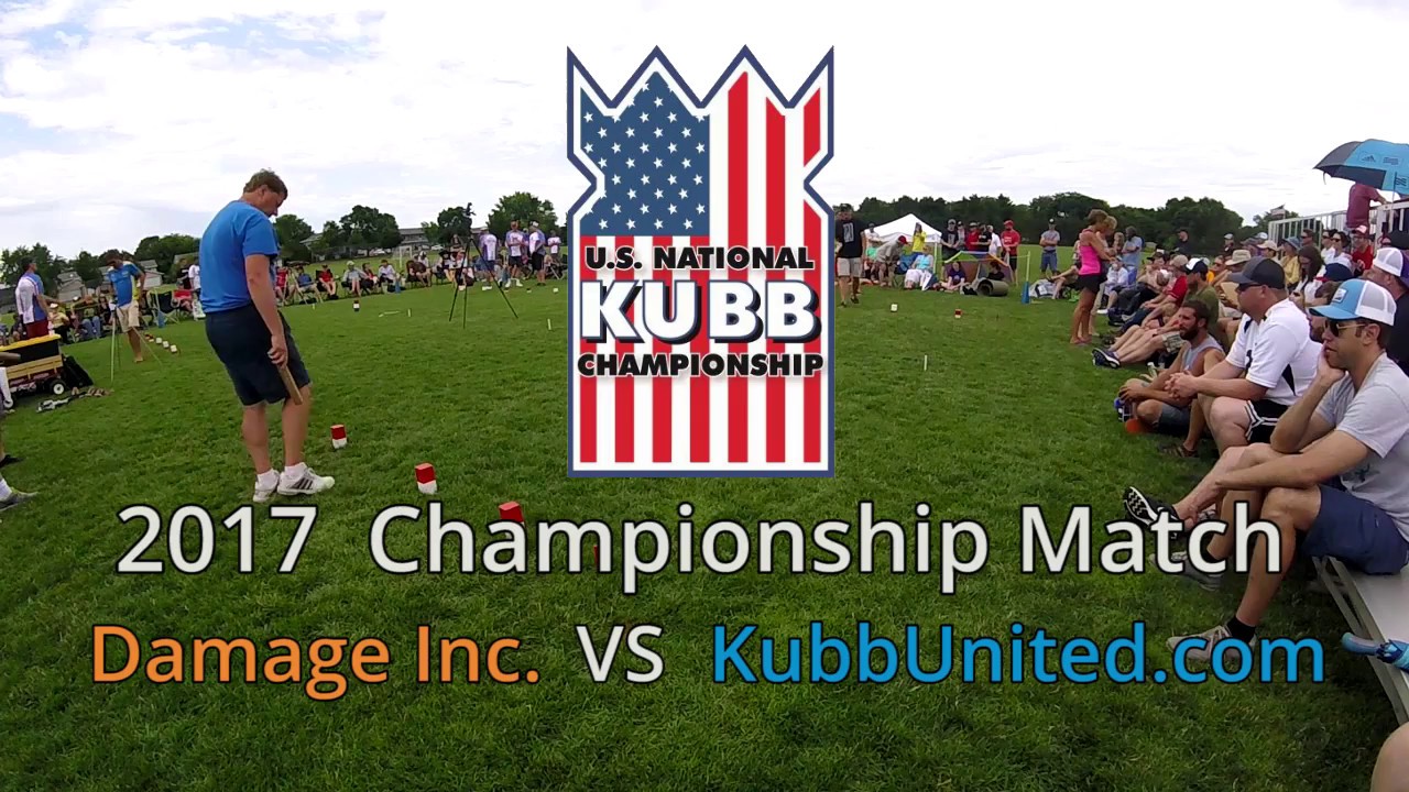 2017 U.S. National Kubb Championship Finals (Damage Inc vs KubbUnited.com)