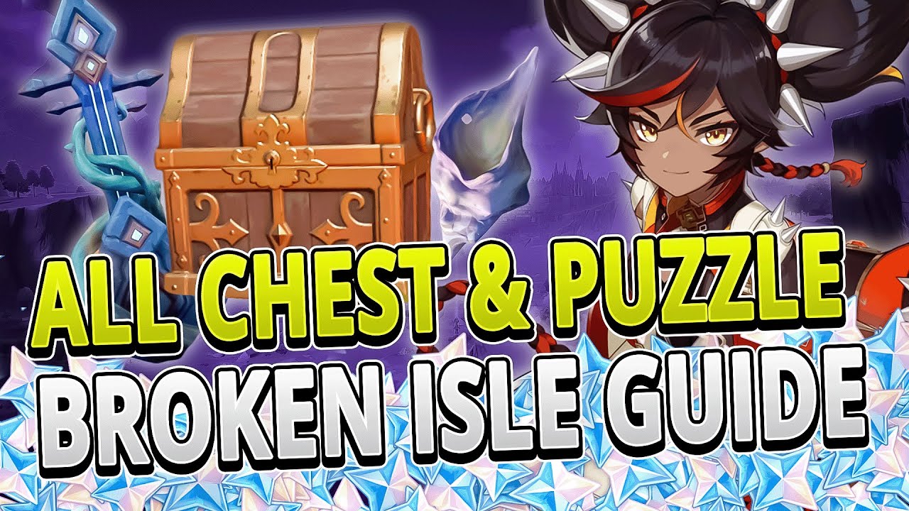 All Chest & Puzzle Locations in Broken Isle (DETAILED GUIDE) | Genshin Impact 2.8