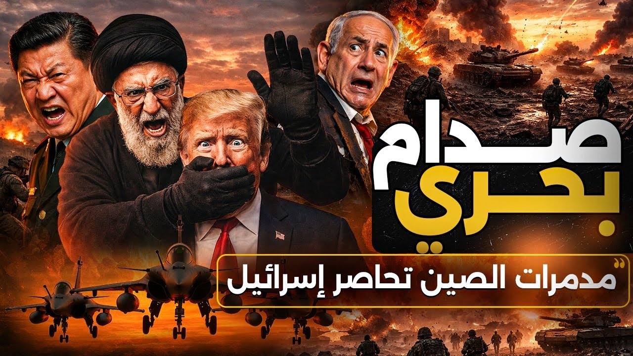 مدمرات الصين دخلت مياه إسرائيل وصدمة فخ إيراني؟ |#مصر #إسرائيل #أمريكا #ايران #مصر #السعودية #الخليج