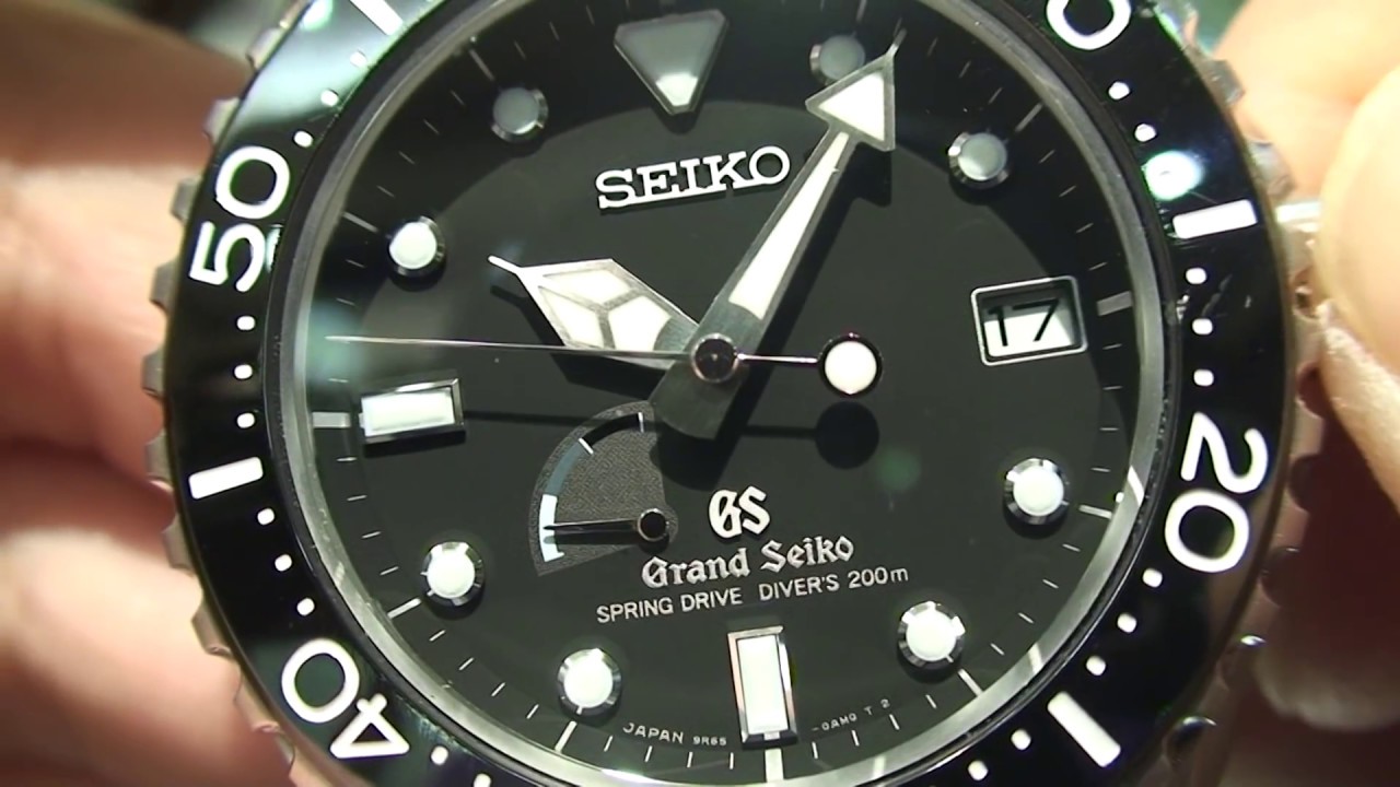 GRAND　SEIKO SPRING-DRIVE 　DIVER'S 200m　《SBGA029》