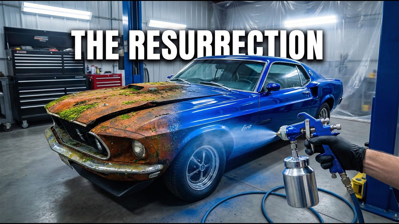 I Found a Forgotten LEGEND in the Woods... (1969 Mustang Restoration POV ASMR)