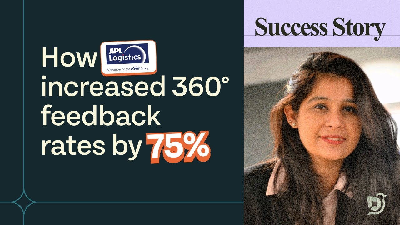 How APL Logistics got 75% more 360° feedback completed with ThriveSparrow
