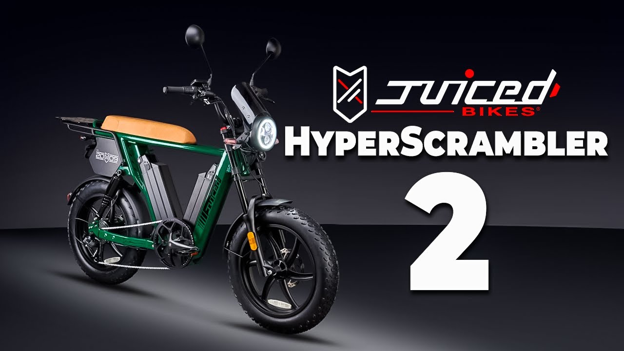 Juiced Bikes HyperScrambler 2 - An Insane Moped Style E-Bike!