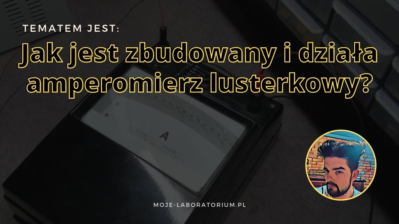Amperomierz lusterkowy