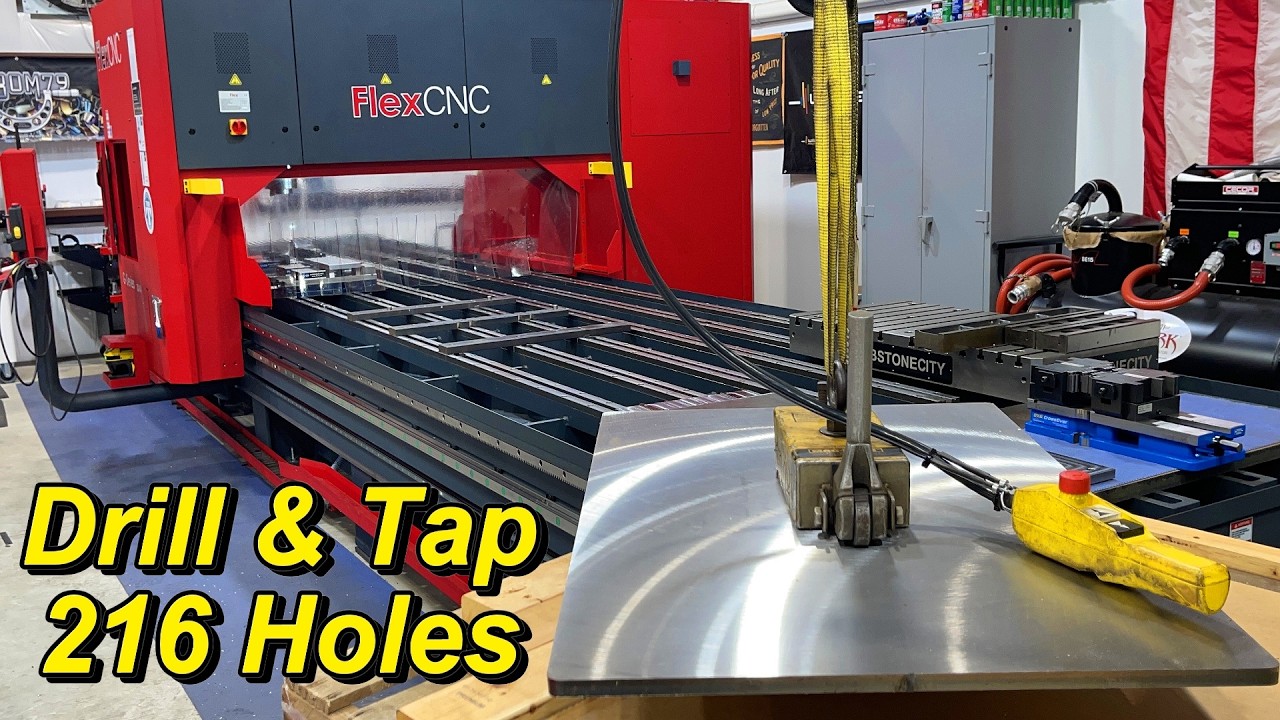 Cart Top Fixture Plate on the Flex CNC (216 Holes)