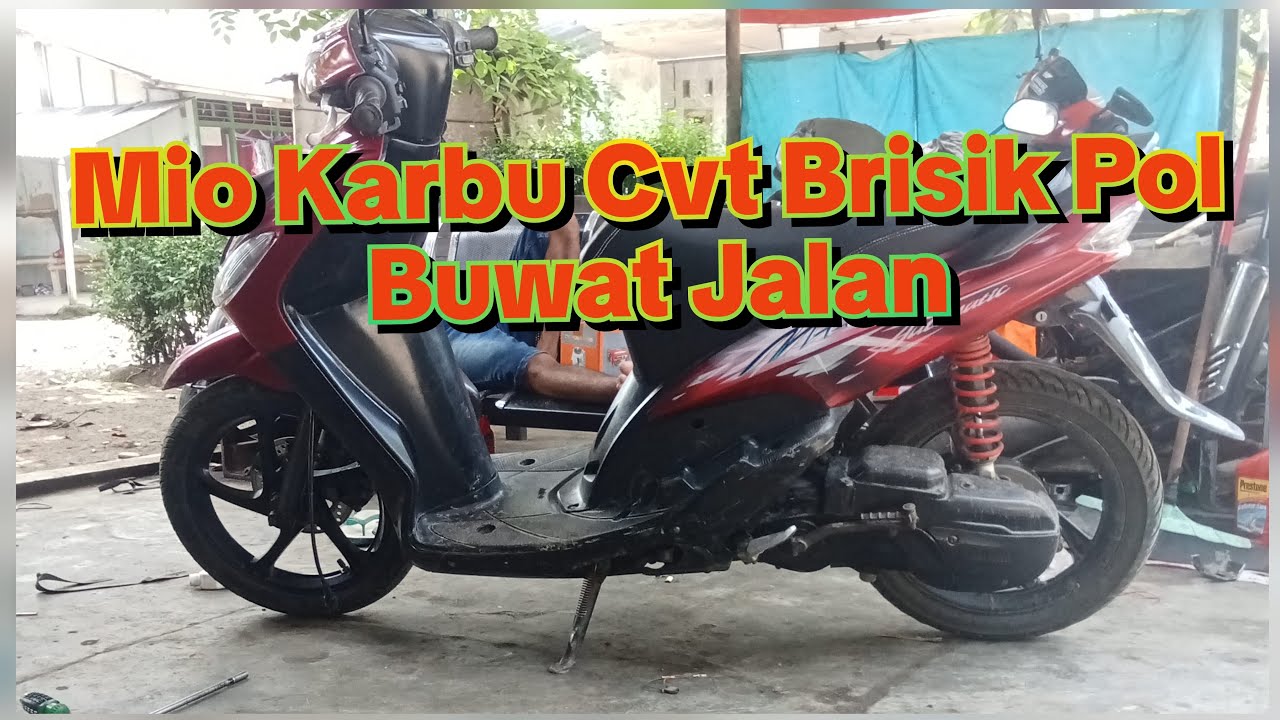 Bongkar Bak CVT Mio Suara Kasar  !!!