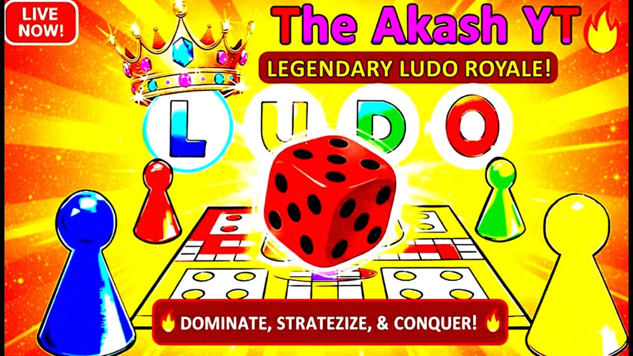 𝗟𝘂𝗱𝗼 𝗞𝗶𝗻𝗴 𝗟𝗶𝘃𝗲 𝗡𝗼𝘄-75 😎🎲 